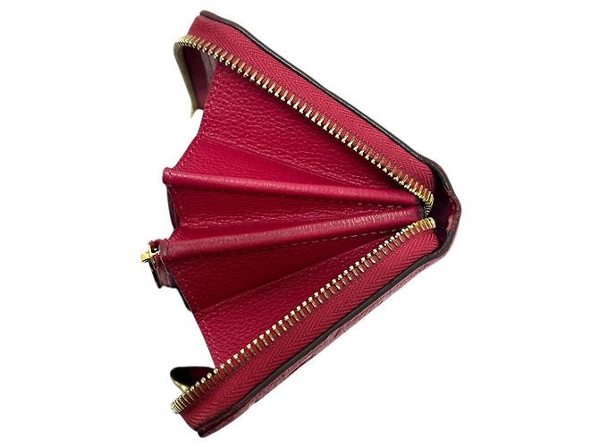 Louis Vuitton Scarlet Red Zippy Wallet Rot - Ansicht 16