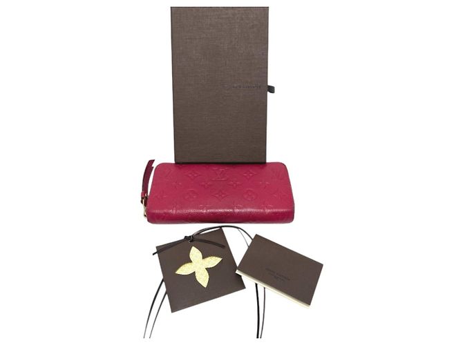 Louis Vuitton Scarlet Red Zippy Wallet Rot - Ansicht 18