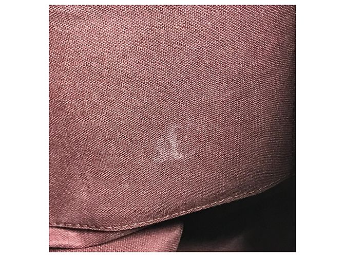 Bolso de Negocios Louis Vuitton Monogram Macassar Kitan Castaño Negro - vista 17