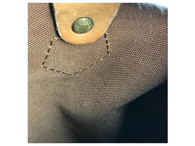 Bolso Louis Vuitton Monogram Speedy 25 Castaño - vista 15