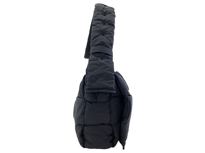 Borsa a tracolla Padded Cassette Bottega Veneta Nero - vista 3