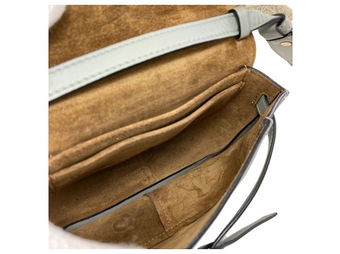 Loewe Gate Bag Mini Schultertasche Hellblau - Ansicht 5