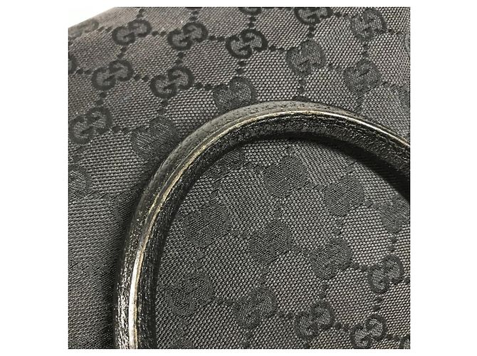 Borsa a spalla Tote Gucci GG Canvas Nero - vista 11
