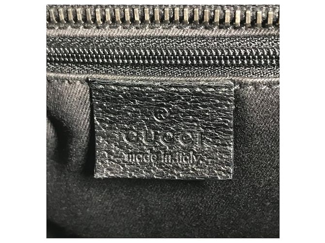 Borsa a spalla Tote Gucci GG Canvas Nero - vista 14