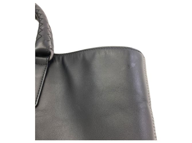 Borsa a mano Bottega Veneta in pelle nera - vista 10