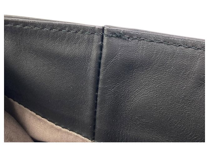 Borsa a mano Bottega Veneta in pelle nera - vista 8