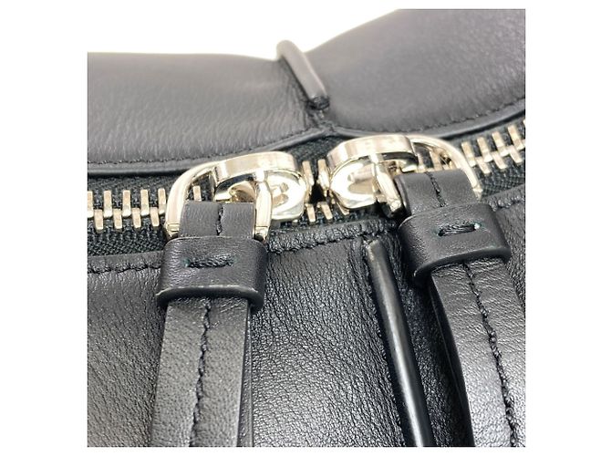 Bolsa de mão em couro 2-Way Tod's D-Styling Preto - vista 12