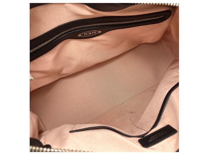 Bolsa de mão em couro 2-Way Tod's D-Styling Preto - vista 5