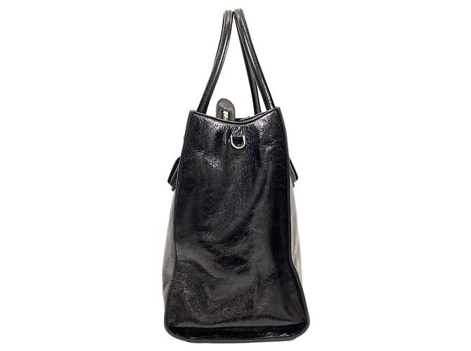 Tod's D 2-Way Tote Bag aus schwarzem Leder - Ansicht 3