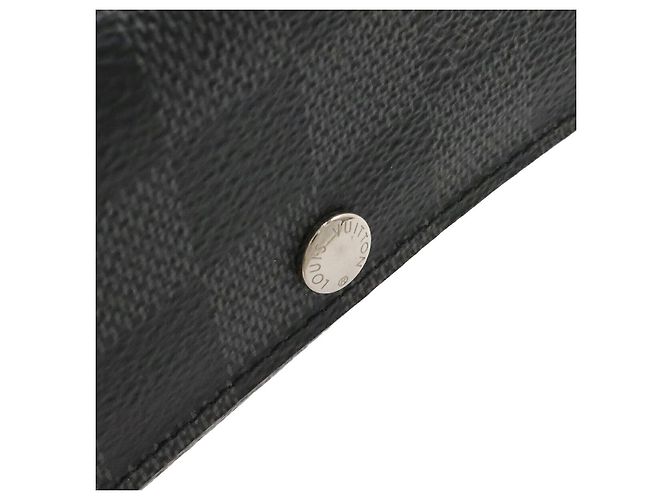 Porte-clés 6 clés Louis Vuitton Noir - vue 4