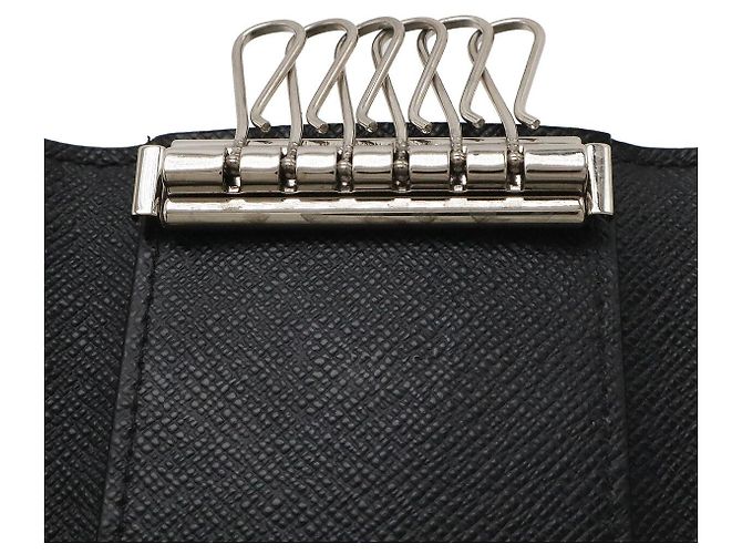 Porte-clés 6 clés Louis Vuitton Noir - vue 7