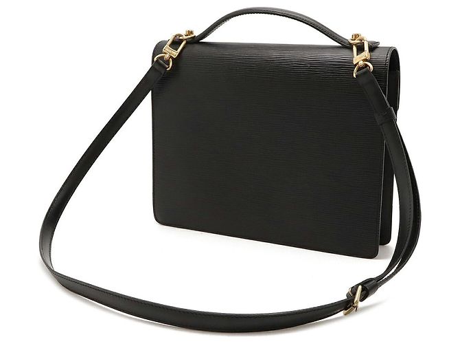 Sac à main Louis Vuitton Monceau Noir - vue 2
