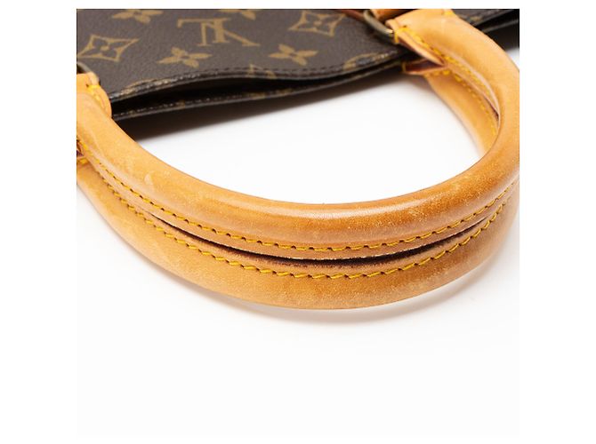 Louis Vuitton Vintage Monogram Canvas Sac Plat Tote Brown - view 9
