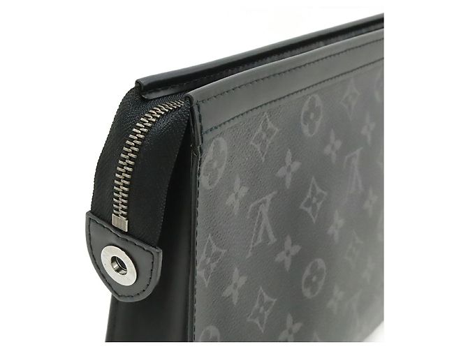 Louis Vuitton Pochette Voyage MM Schwarz - Ansicht 4