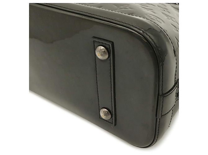 Sac à main Louis Vuitton Monogram Vernis Alma PM Noir - vue 3