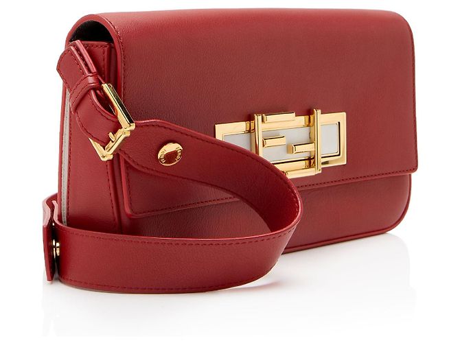 Fendi 3Baguette Schultertasche aus Kalbsleder - Ansicht 2