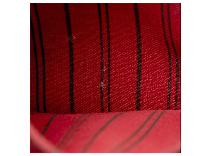 Bolsa de Ombro Louis Vuitton Monogram Empreinte Pochette Metis Vermelho - vista 10