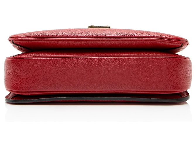 Bolsa de Ombro Louis Vuitton Monogram Empreinte Pochette Metis Vermelho - vista 4