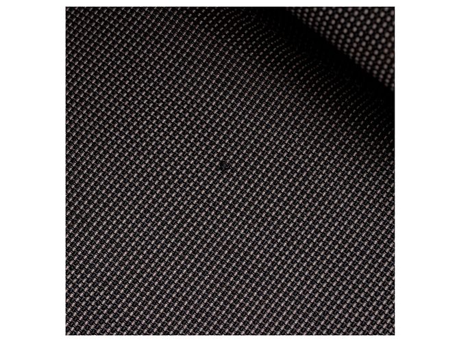 Hermès Borsa Tote Hermes Vintage Canvas Herline MM Nero - vista 9