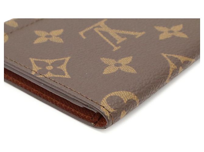 Louis Vuitton Monogram Long Wallet M61820 Marron - vue 3