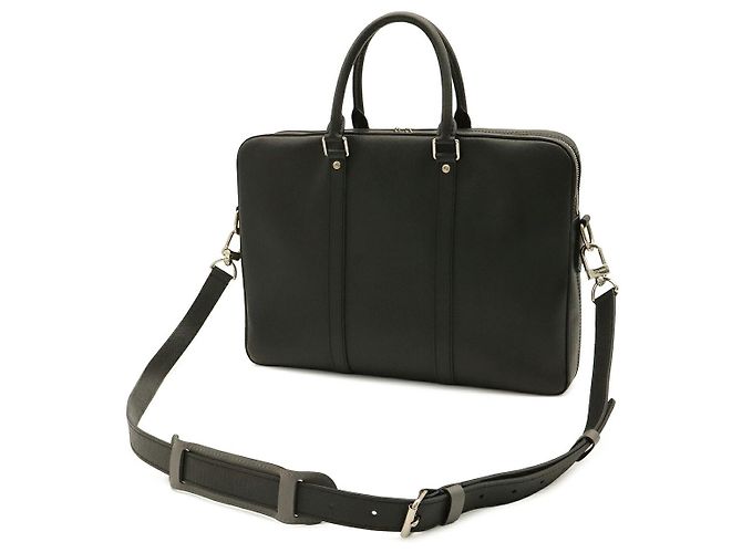Louis Vuitton Taiga PDV PM Aktentasche Schwarz - Ansicht 2