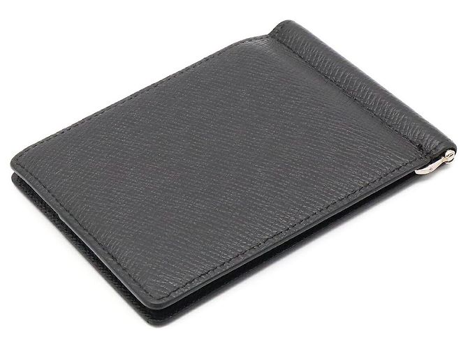 Louis Vuitton Taiga Portefeuille Pans Wallet Nero - vista 2
