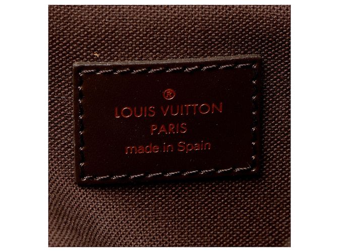 Louis Vuitton Damier Ebene Geronimos Sling Bag Brown - view 8