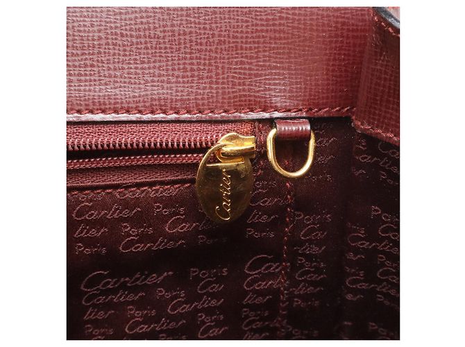 Borsa a patta Cartier Must Line Marrone - vista 7