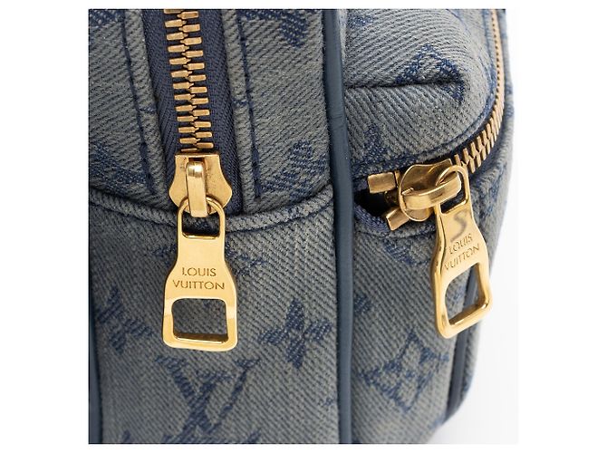 Bumbag Riñonera Outdoor Monogram Denim Louis Vuitton Azul - vista 10