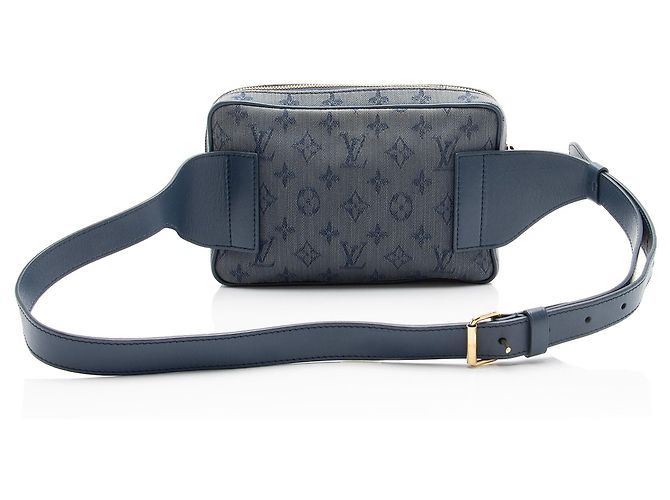 Bumbag Riñonera Outdoor Monogram Denim Louis Vuitton Azul - vista 3