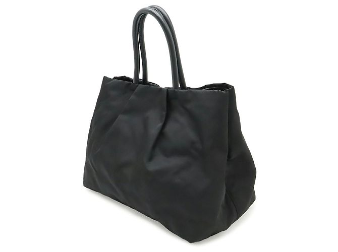 Sac cabas Prada Ribbon Noir - vue 2