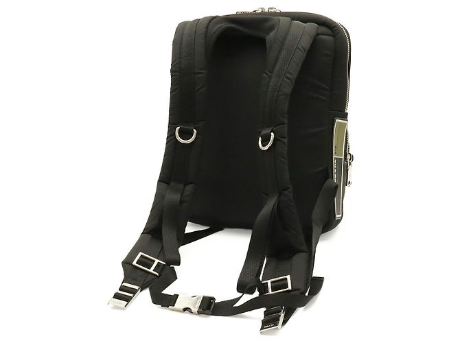 Prada Tessuto Pocket Rubber Logo Backpack Multiple colors - view 2