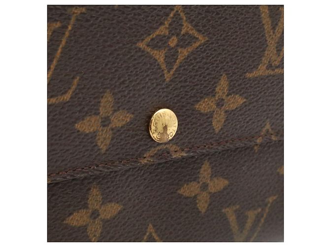 Cartera Larga Louis Vuitton Monogram Castaño - vista 4