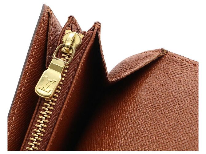 Cartera Larga Louis Vuitton Monogram Castaño - vista 6