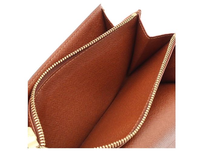 Cartera Larga Louis Vuitton Monogram Castaño - vista 7