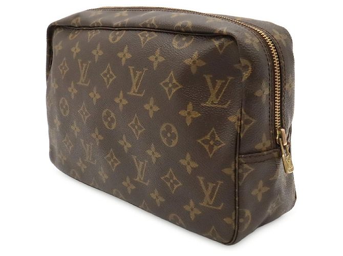 Louis Vuitton Trousse Toilette 28 Monogram Castaño - vista 2