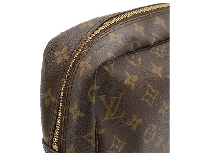 Louis Vuitton Trousse Toilette 28 Monogram Castaño - vista 4