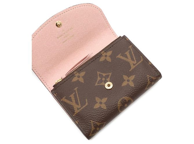 Louis Vuitton Monogram Porte Monnaie Rosalie Coin Case Pink - Ansicht 5