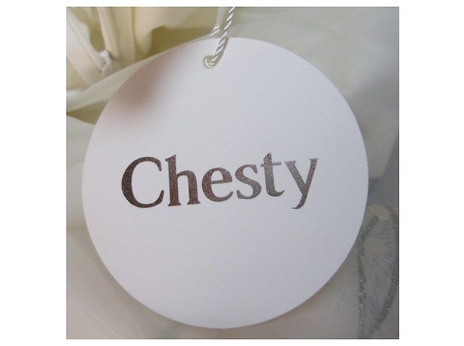 Autre Marque Saia de organza bordada Chesty Amarelo - vista 18