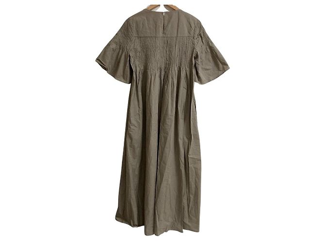 Autre Marque Vestido largo Merlette POIRET Castaño - vista 3