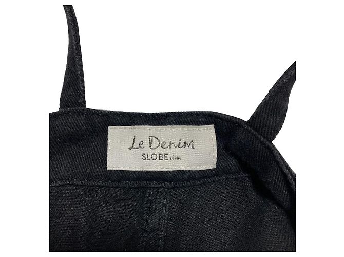 Autre Marque Salopette in denim SLOBE IENA Nero - vista 5
