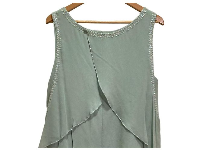 Autre Marque Seidenkleid mit Perlenstickerei GRACE CONTINENTAL - Ansicht 3