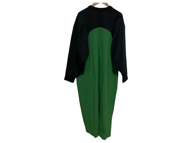 Autre Marque abito nagonstans circle-sleeves Nero Verde - vista 4