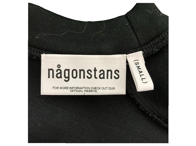 Autre Marque abito nagonstans circle-sleeves Nero Verde - vista 7
