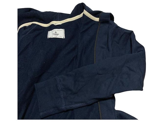 Autre Marque Reigning Champ Hoodie Cotton Sweatshirt Blau - Ansicht 4