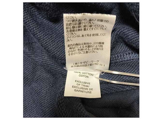 Autre Marque Reigning Champ Hoodie Cotton Sweatshirt Blau - Ansicht 9