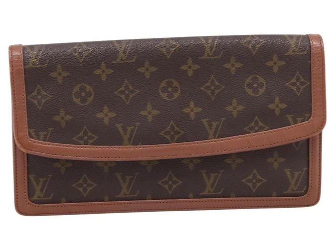 LOUIS VUITTON Monogram Pochette Dam GM Clutch Bag M51810 LV - vista 13