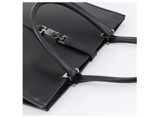 GUCCI Jackie Hand Bag Leather Black Silver 002 1064 - Ansicht 6