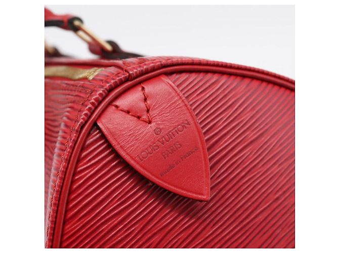 LOUIS VUITTON Epi Speedy 25 Hand Bag Castilian Red M43017 LV - vista 17