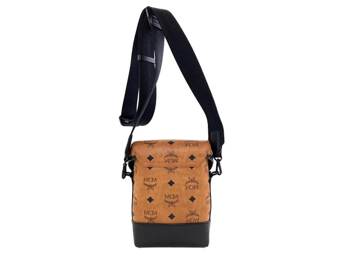 Bolsa de mão MCM Castanho Plástico Marrom - vista 2